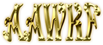 AAW gold logo